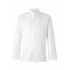  Chaqueta De Cocina Entallada Hombre Cuello Mao Manga Larga Blanca Greg suministros de hostelería