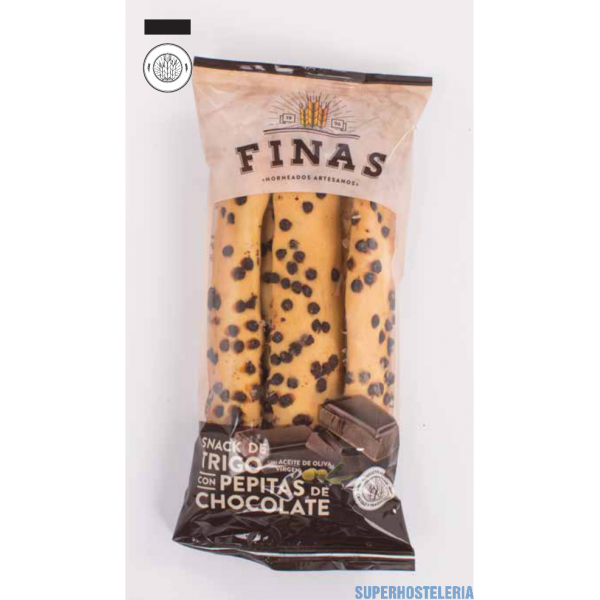  Caja rosquilletas de trigo con chocolate callebaut. Snack IFS Cert