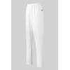  Pantalon Con Bolsillos Y Cintura Elástica Mujer Blanco Mirka suministros de hostelería