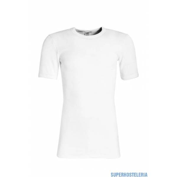  Camiseta Unisex Manga Corta Blanca Roxan